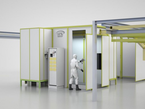 Порошковая окраска в 2 цвета: особенности метода