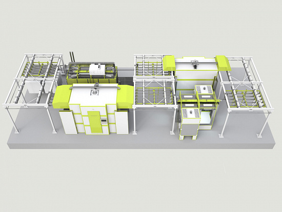 Линии порошковой окраски вентиляционного оборудования