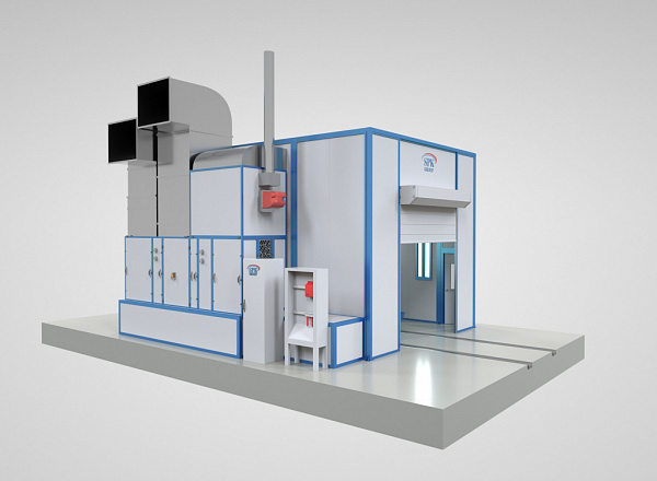 Изготовление камер порошковой окраски